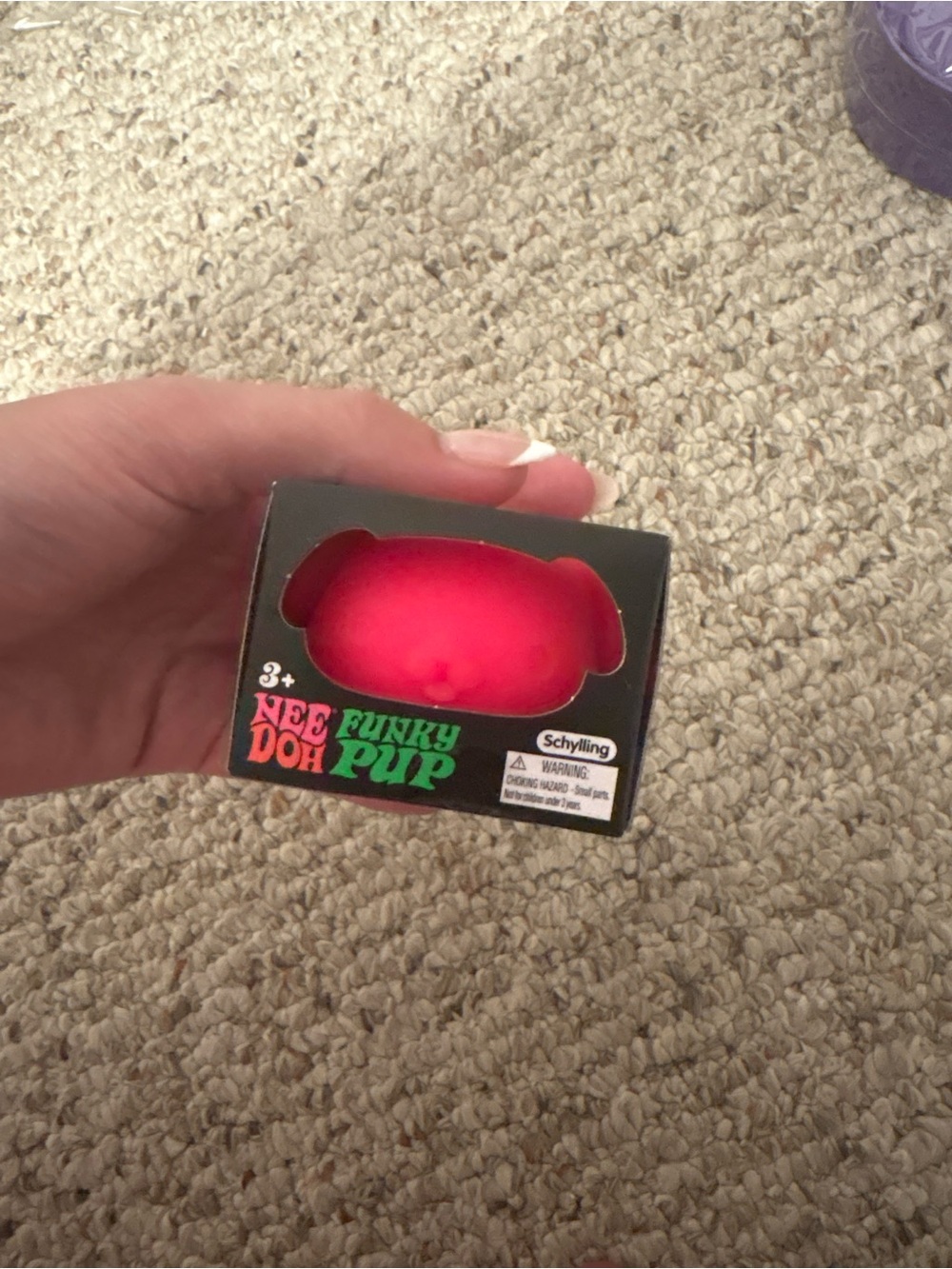NeeDoh Funky Pup Stress Toy - Pink